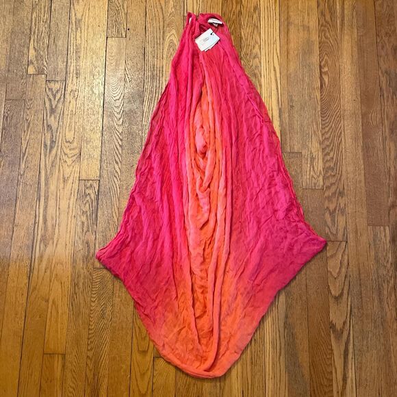 calvin klein peachy and pink ombre infinity scarf - Picture 1 of 6